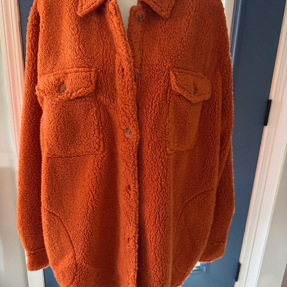 Belle by Kim Gravel Sherpa Shacket